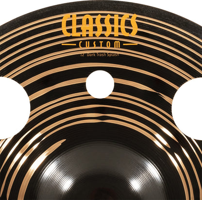MEINL Cymbals Classics Custom Dark Trash Splash - 12"