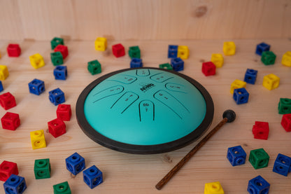 NINO Percussion Steel Tongue Drum - Mint Green