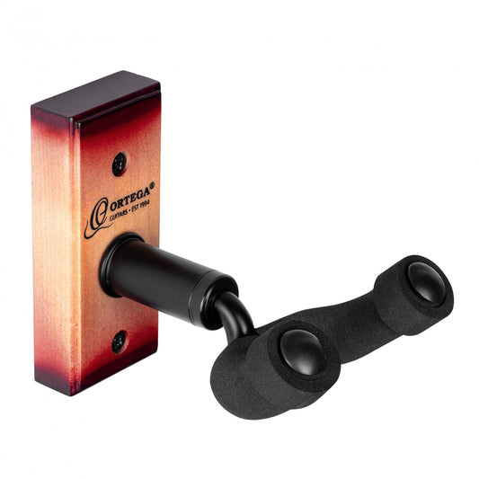 ORTEGA Ukulele Wall Hanger - Cherry Sunburst