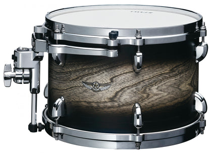 TAMA Star Walnut Rack Tom 13" x 9" - Satin Black Japanese Sen Burst/Chrom HW