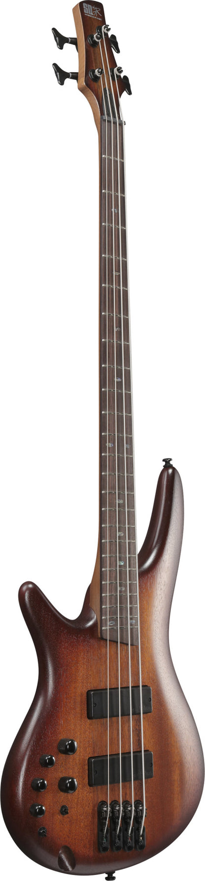 IBANEZ SR E-Bass 4-String Lefty - Mahogany Brown Burst Low Gloss