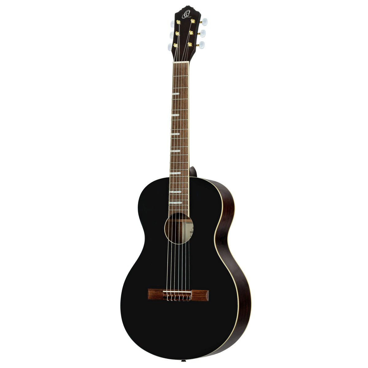 ORTEGA Ranger Series 4/4 Konzertgitarre 6-String - Black + Gigbag