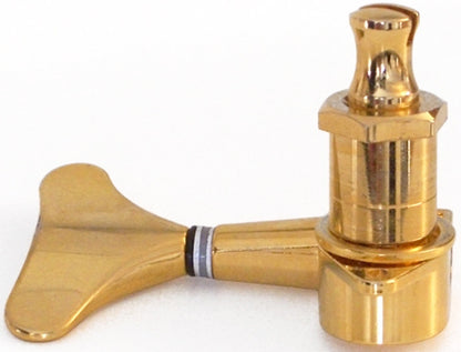 Tuner for Bass Guitar, Gold (left) - gold (links)
