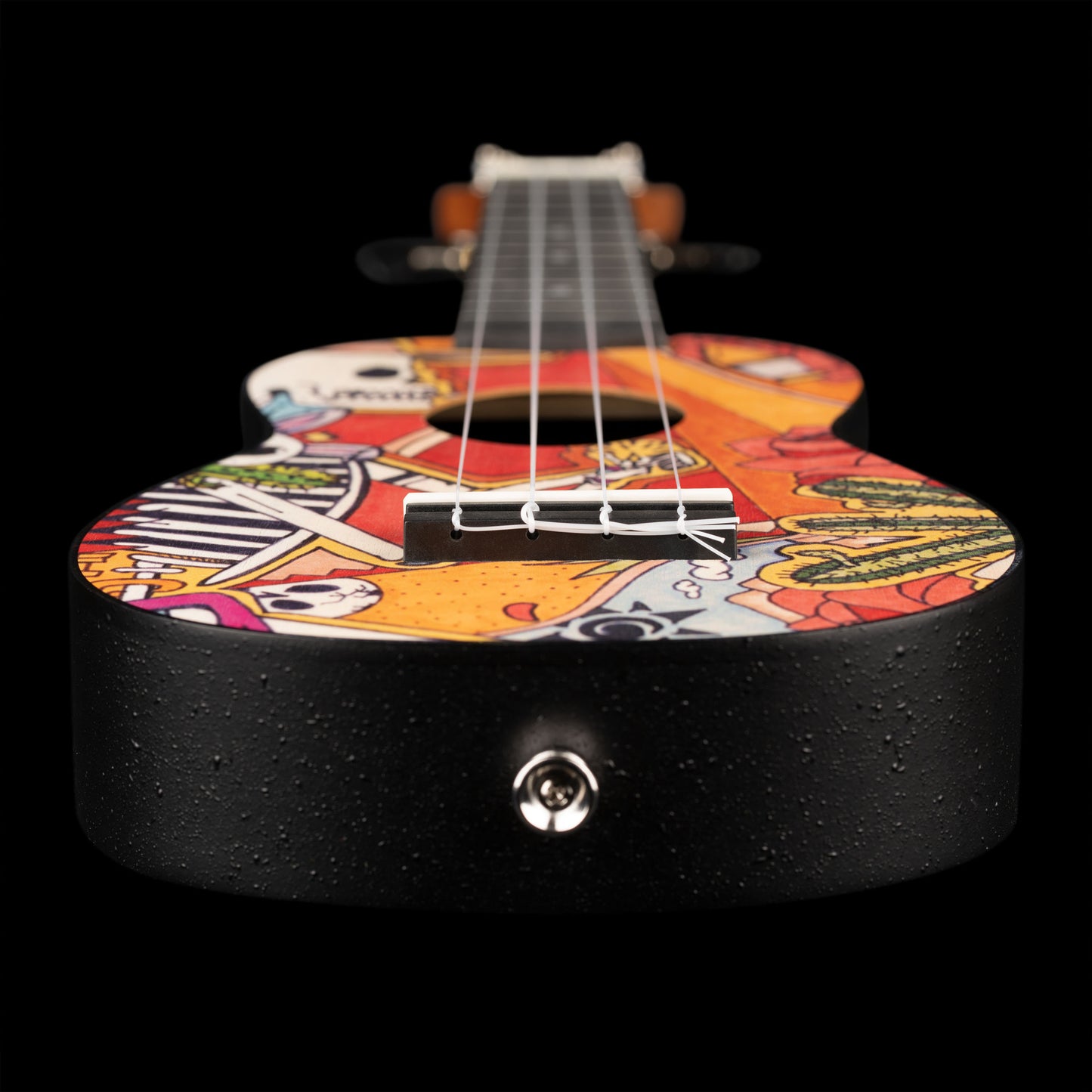 KEIKI K2 Serie Sopran Ukulele Set - Agathis / El Muerto"
