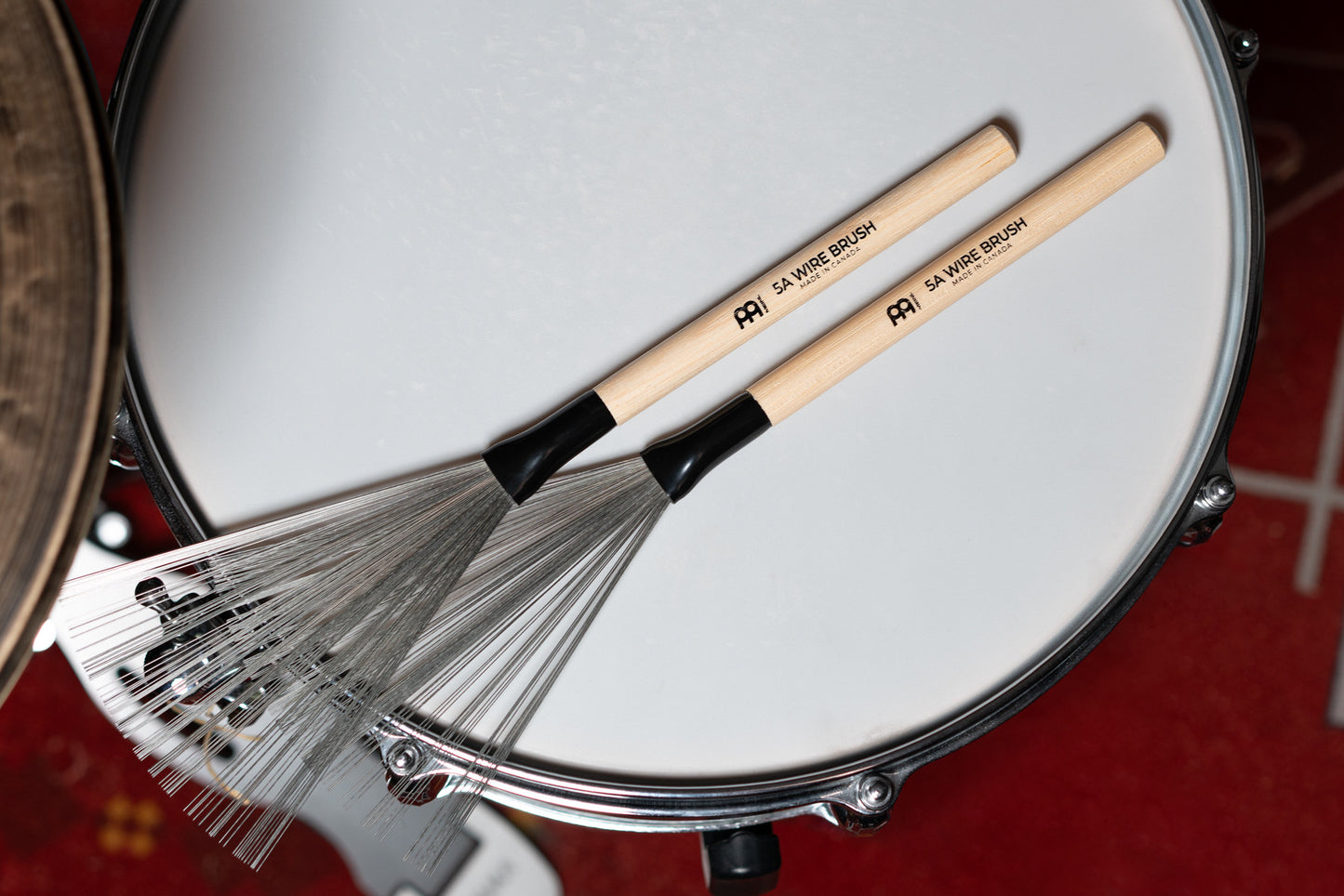 MEINL Stick & Brush - 5A Fixed Wire Brush