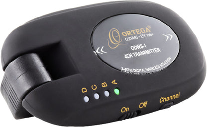 ORTEGA Digital Wireless System - 4 Kanäle / 2,4 Ghz / wiederaufladbar + USB Kabel