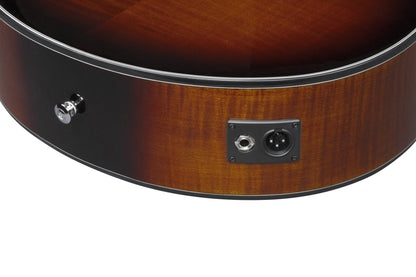 IBANEZ AEWC Acoustic Guitar 6-String - Amber Sunburst High Gloss