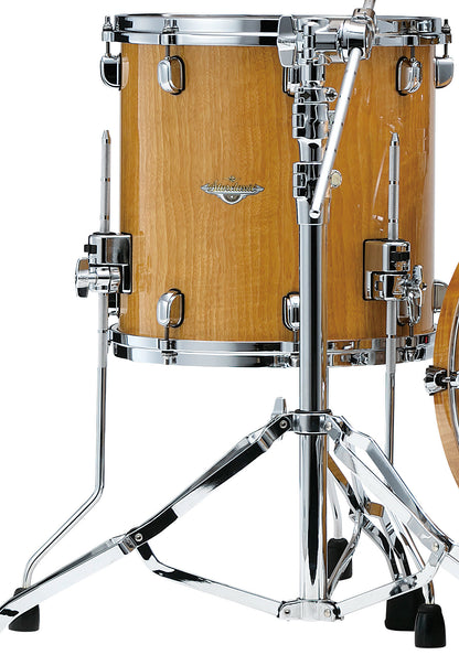 TAMA Starclassic Maple Exotic Floor Tom 16" x 14" - Gloss Natural Movingui/Chrome HW