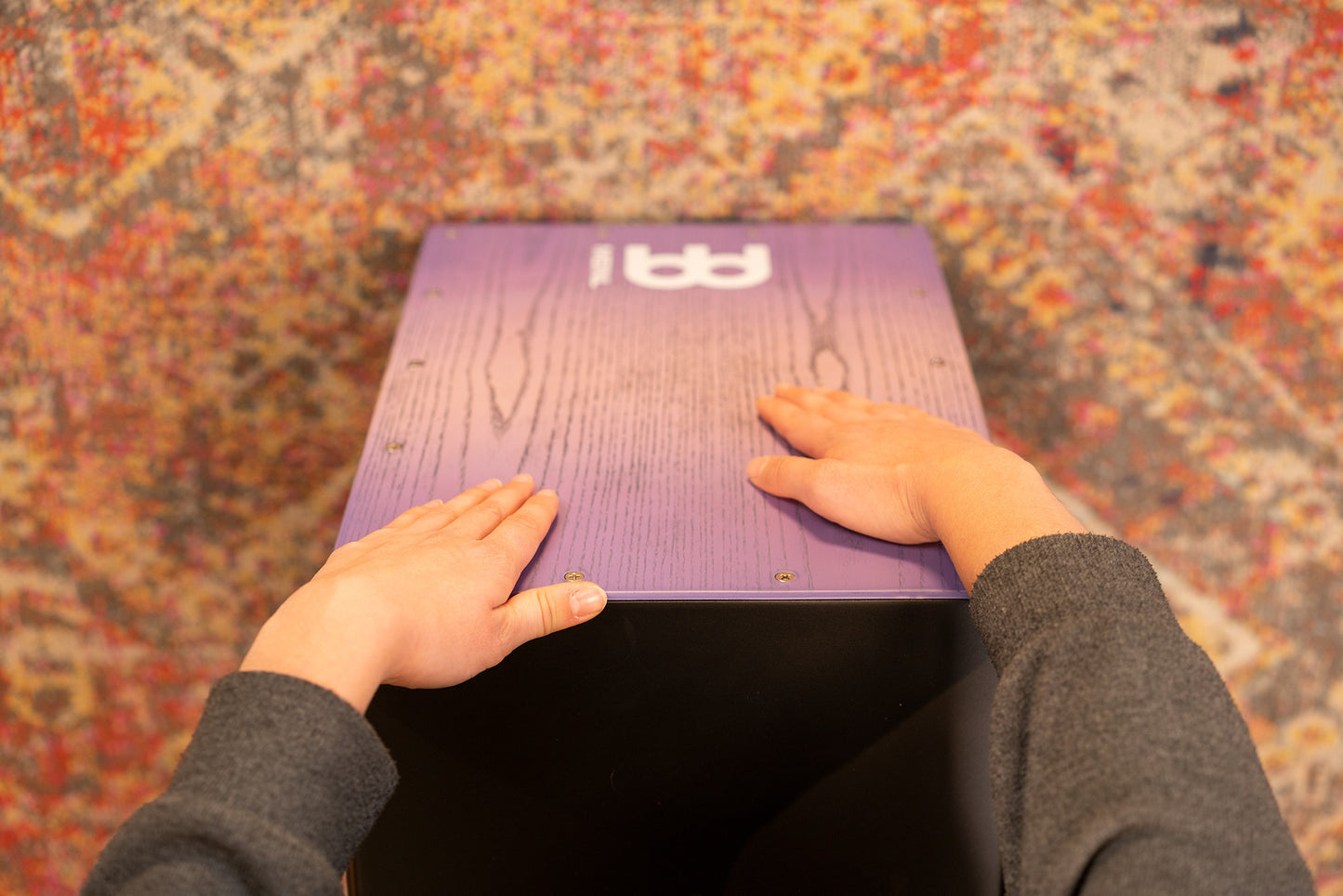 MEINL Percussion Headliner® Series Snare Cajon - Lilac Purple Fade