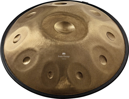 MEINL Sonic Energy Sensory Handpan Stainless Steel D Amara 10 Notes 440 Hz - Vintage Gold