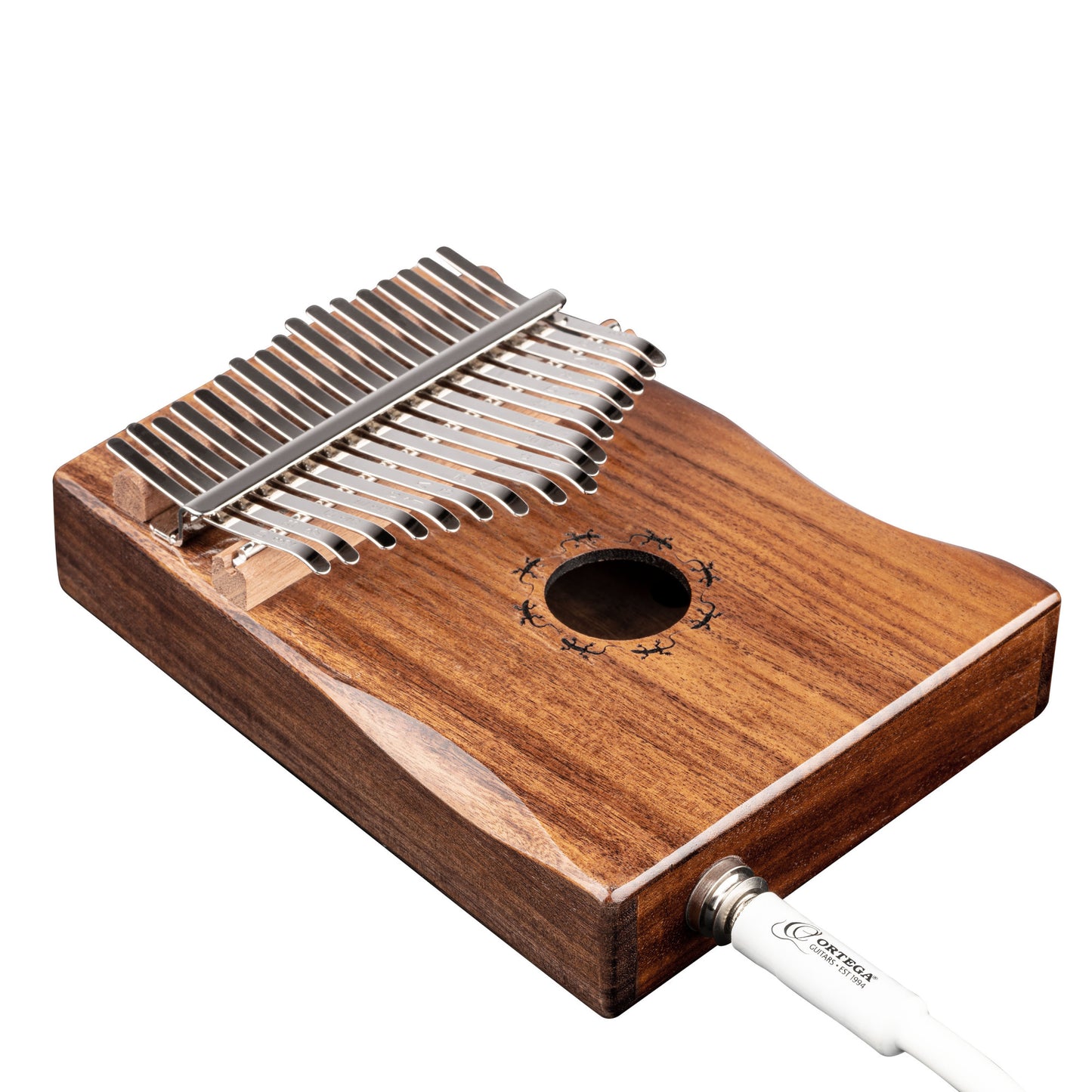 ORTEGA Lizard Serie Kalimba 17 Töne - Solid Acacia