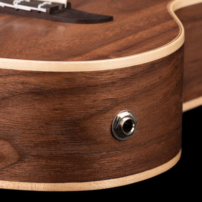 ORTEGA Horizon Series Concert Preamp Ukulele 4 String - Walnut Natural + Bag