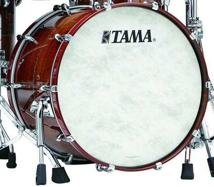 TAMA STAR Bubinga Shell Kit 4 teilig - Sunset Australian Acacia Burst/Chrom HW