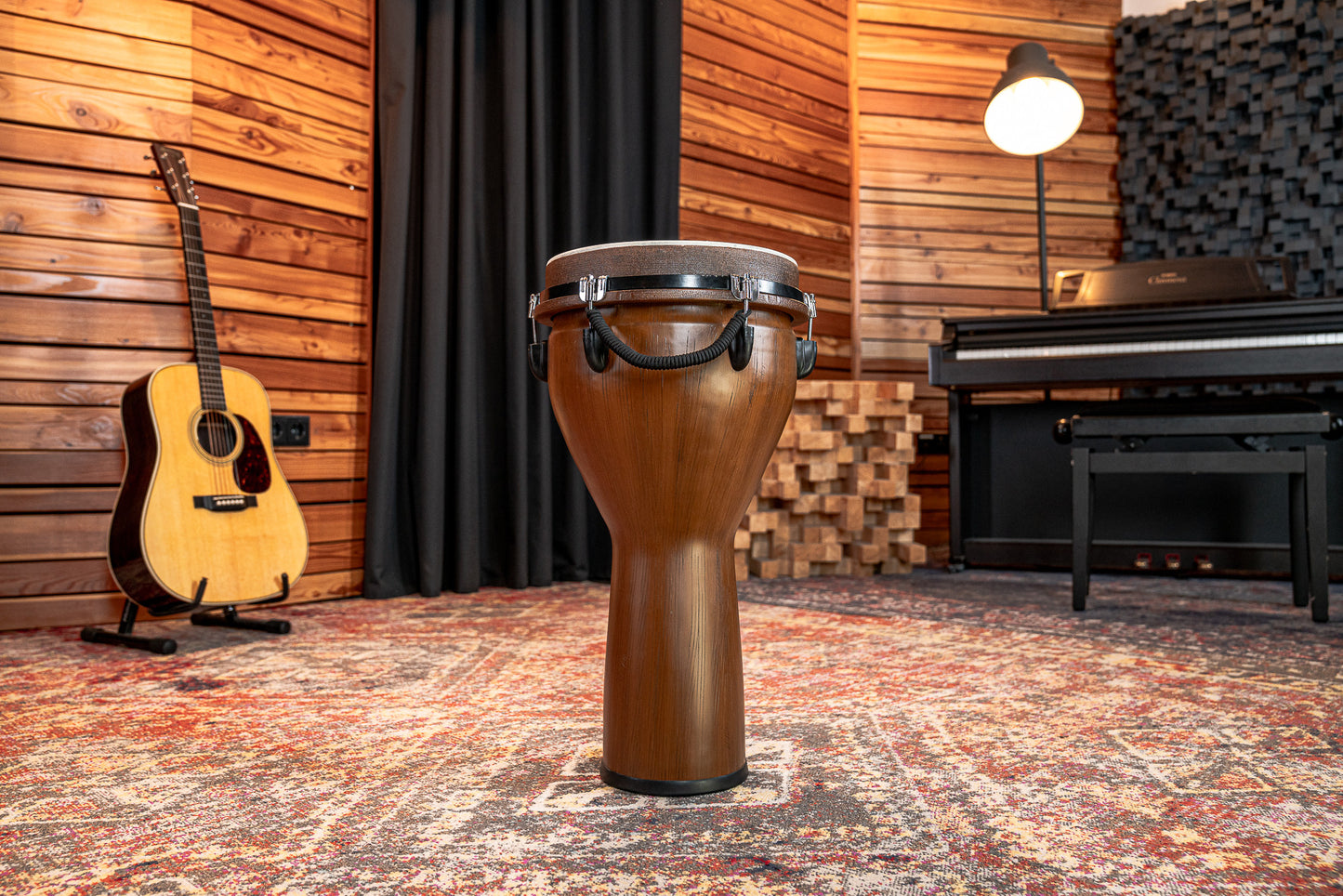 MEINL Percussion Jumbo Djembe 12" - Barnwood