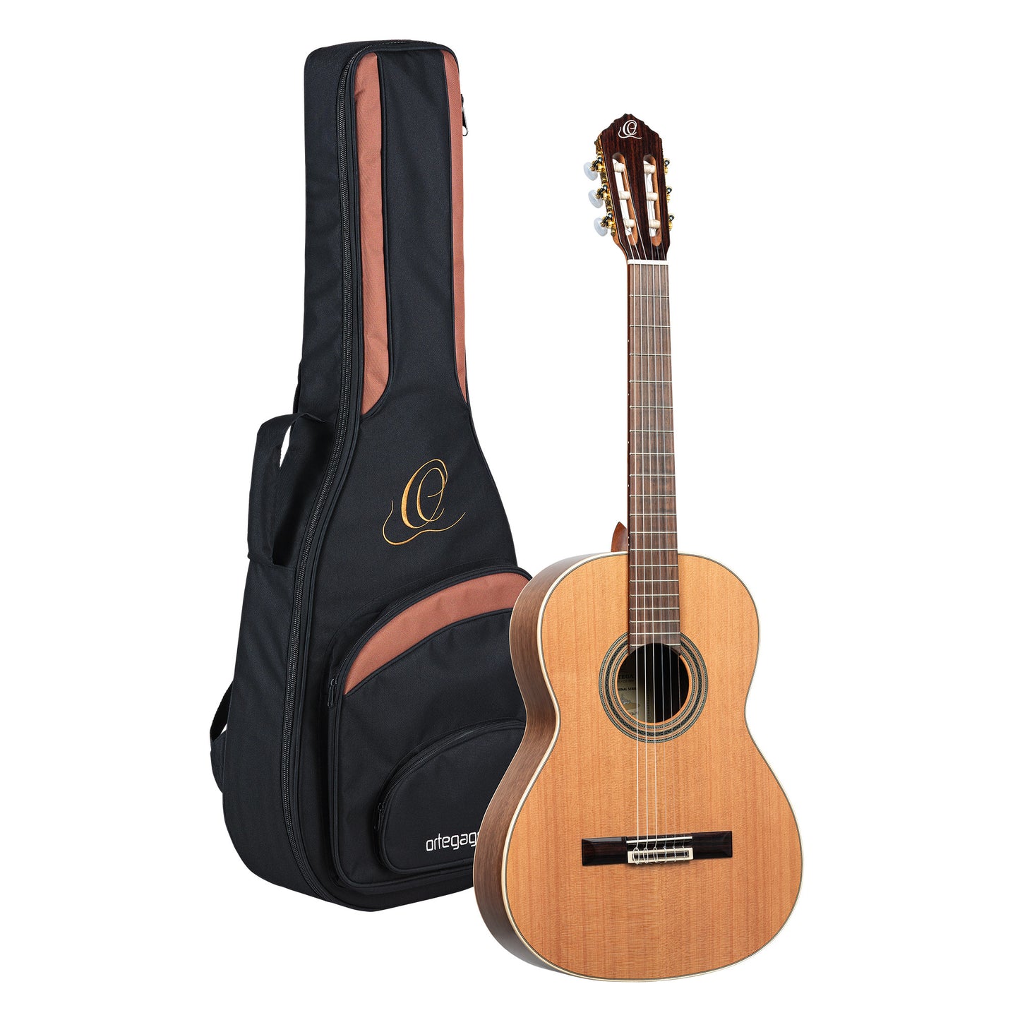 ORTEGA Traditional Series 4/4 Konzertgitarre 6-String + Pro Gigbag