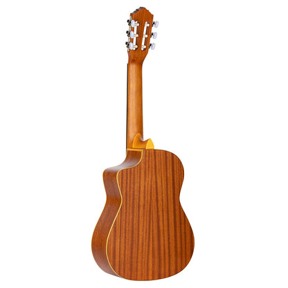 ORTEGA Requinto Series Pro 1/2 Acoustic Guitar 6-String - Natural + Gig Bag