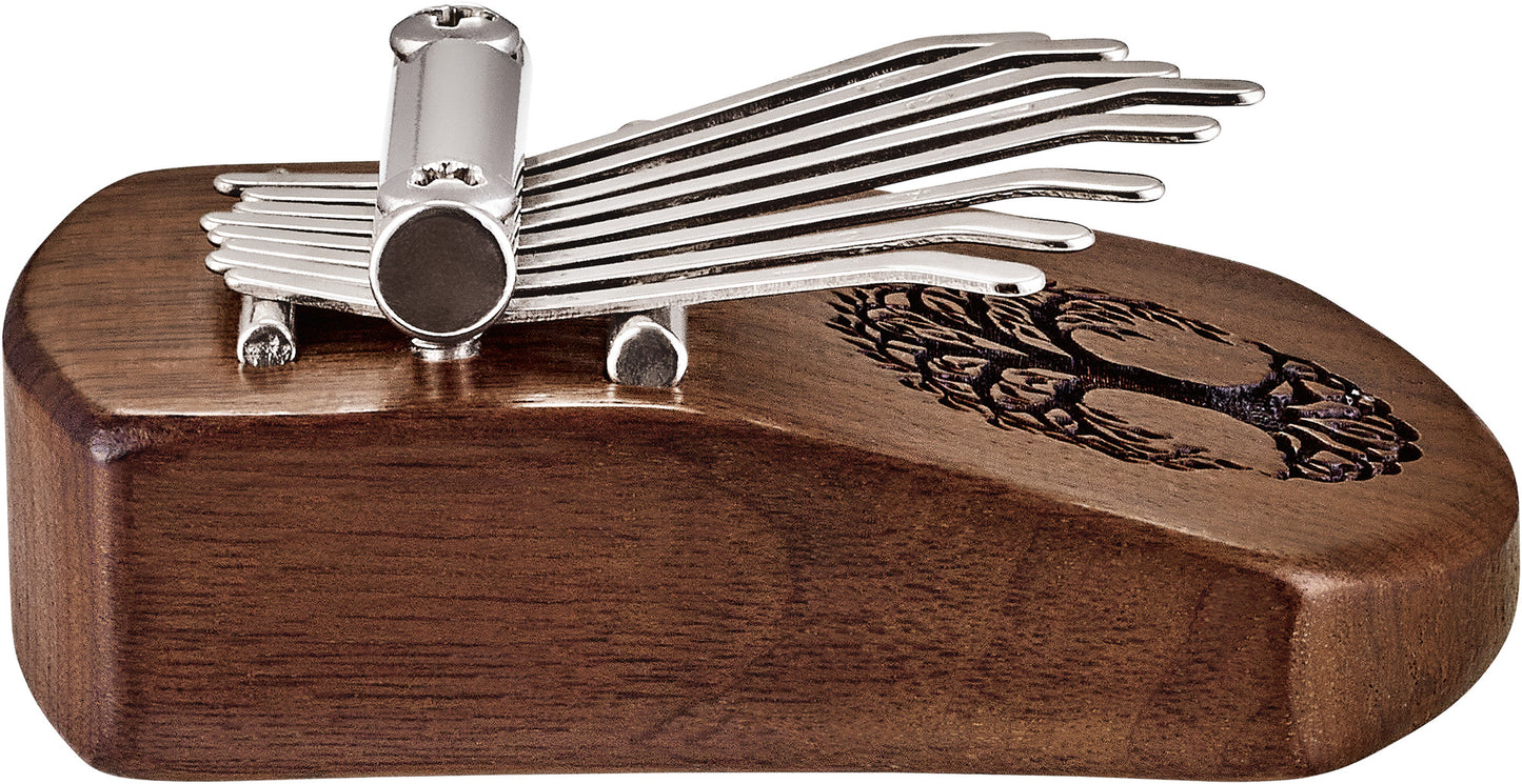 Meinl Sonic Energy Solid "Tree of Life" Mini Kalimba - 8 Töne / Schwarzes Walnussholz