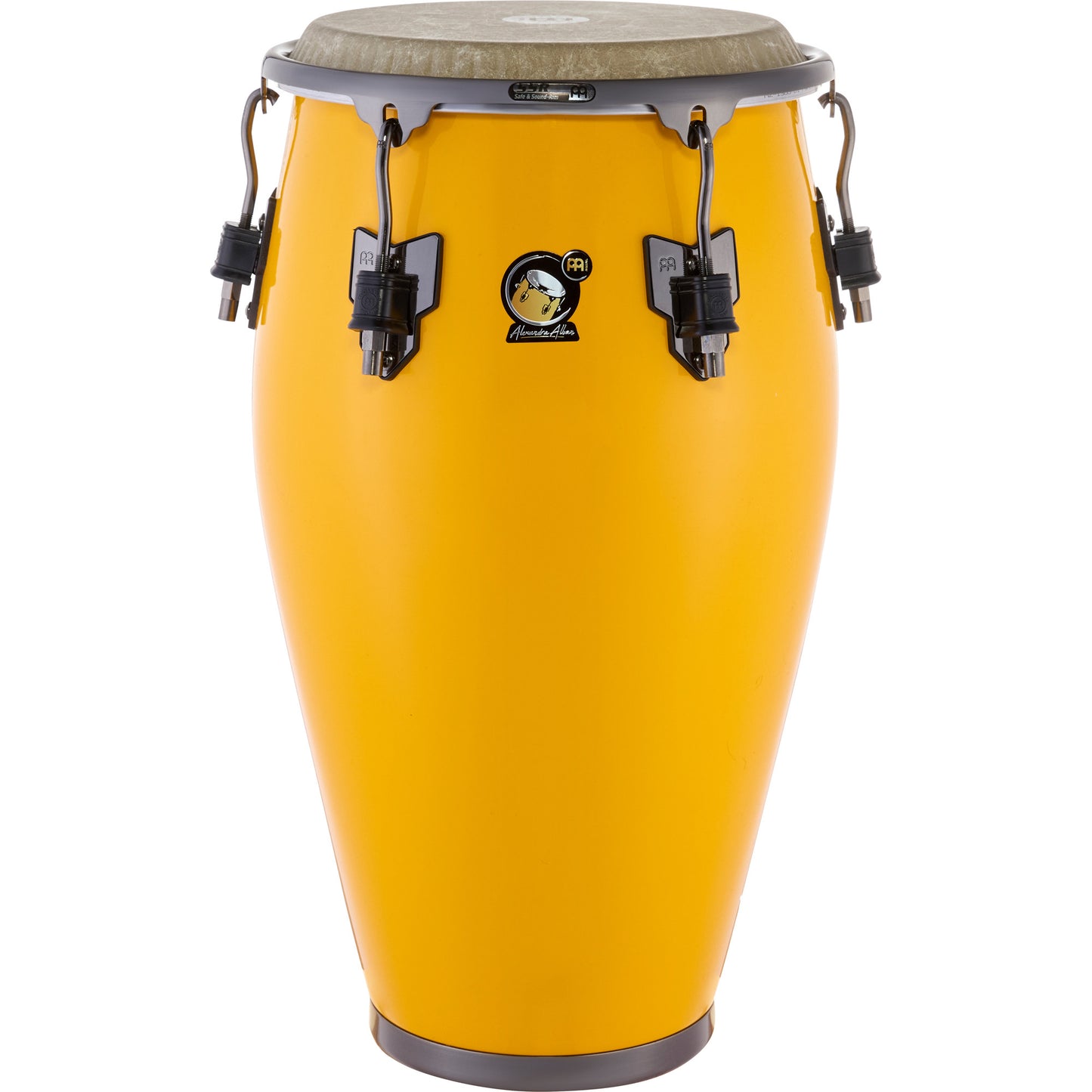 MEINL Percussion Artist Series Alexandra Alban Signature 12 1/2" Tumba - Sunrise Yellow