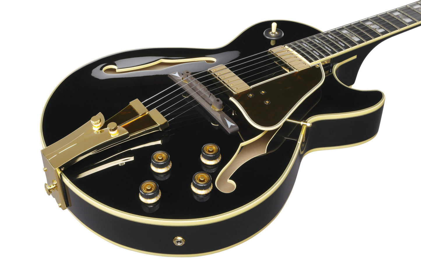 IBANEZ George Benson Signature Hollowbody Gitarre 6-String - Black + Koffer