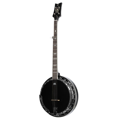 ORTEGA Raven Serie Banjo 5 String - Mahogany Black + Bag
