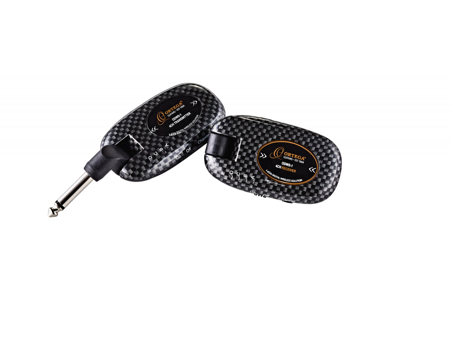 ORTEGA Digital Wireless System - 4 Channels / 2,4 Ghz / Rechargeable + USB Cable