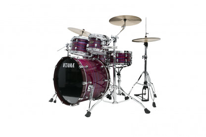 TAMA Starclassic Walnut/Birch Lacquer Shell Kit 5 pcs - Lacquer Phantasm Oyster/Chrome HW