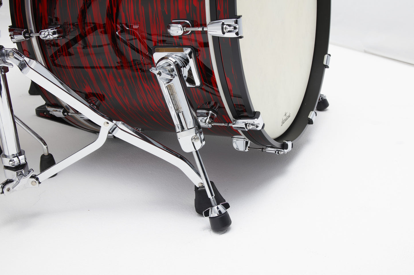 TAMA Starclassic Maple Duracover Wrap Shell Kit 4 teilig - Red Oyster/Chrom HW
