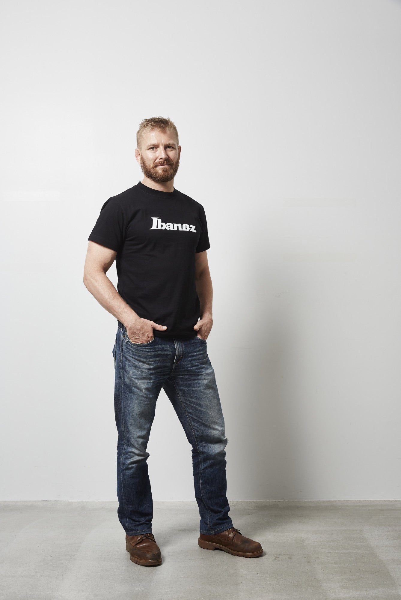 IBANEZ "Logo" T-Shirt schwarz - S