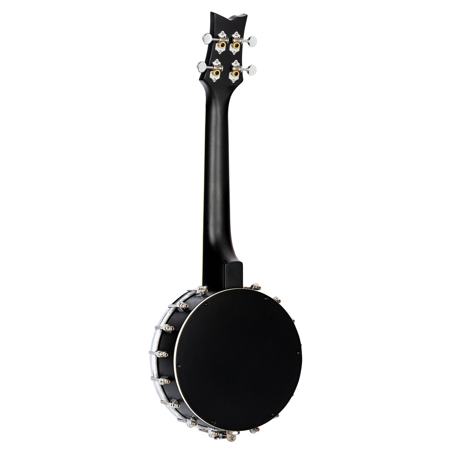 ORTEGA Banjolele Series Concert Ukulele 4 String - Maple Black + Bag