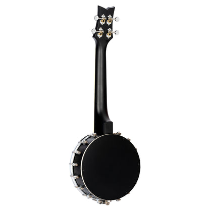 ORTEGA Banjolele Series Concert Ukulele 4 String - Maple Black + Bag