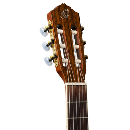 ORTEGA Family Series Pro 4/4 Classical Guitar 6 String - Solid Spruce / Mahogany Natural + Bag