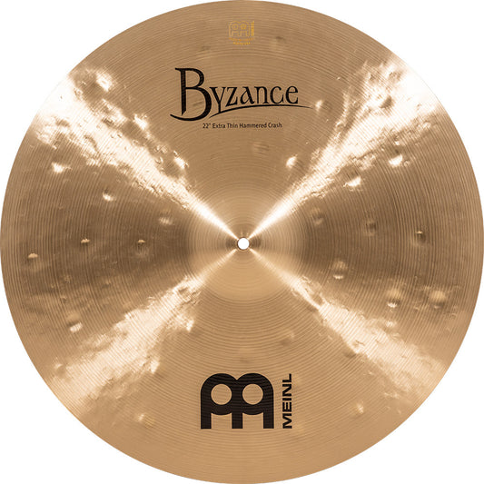 MEINL Cymbals Byzance Traditional Extra Thin Hammered Crash - 22"