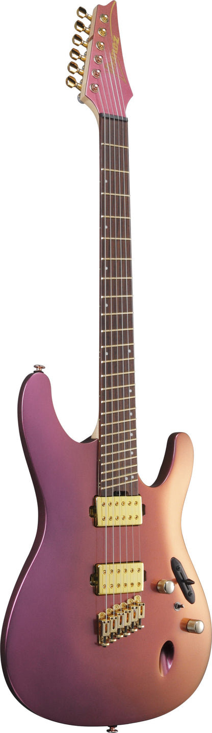 IBANEZ Axe Design Lab S E-Gitarre 6-String - Rose Gold Chameleon
