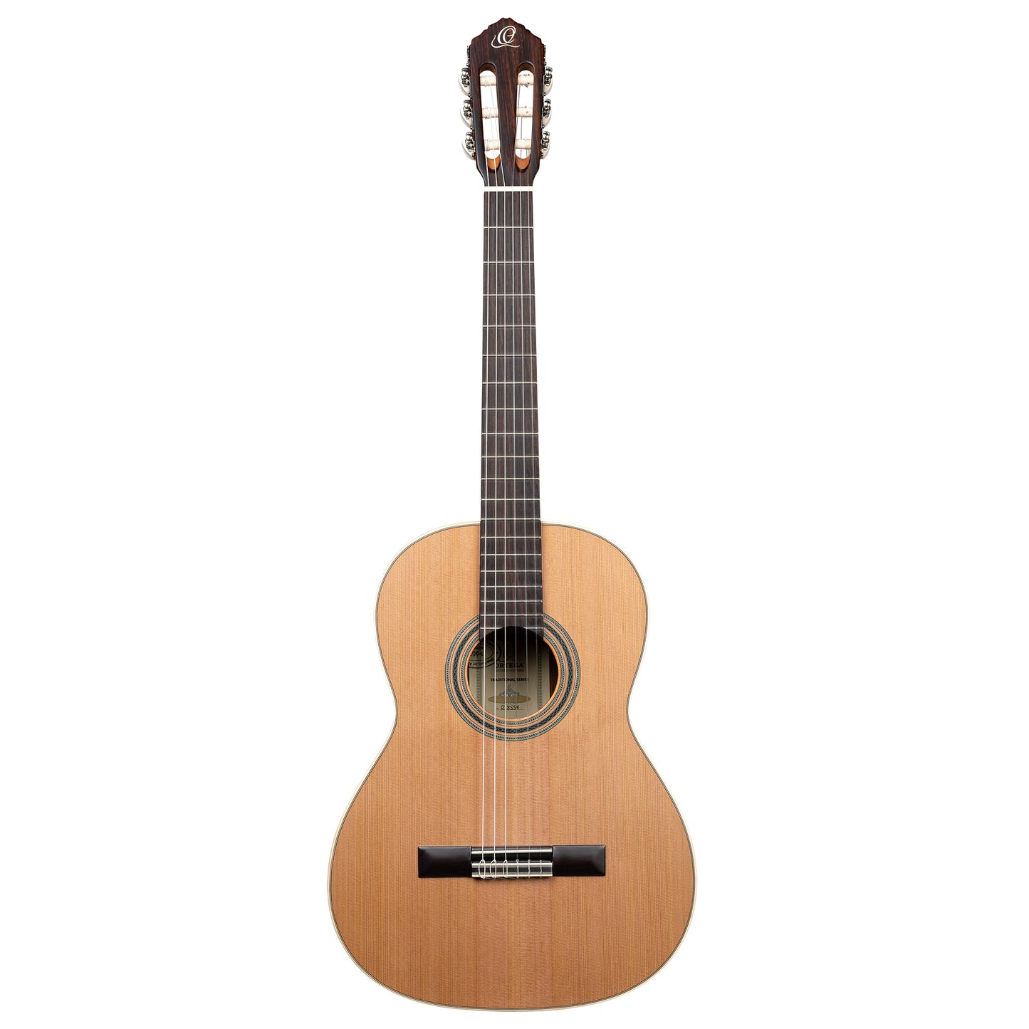 ORTEGA Traditional Series 4/4 Nylon String Guitar 6-String - Satin + Pro Gig Bag