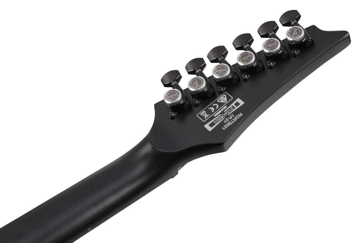 IBANEZ Iron Label RGRT Electric Guitar 6-String - Black Flat