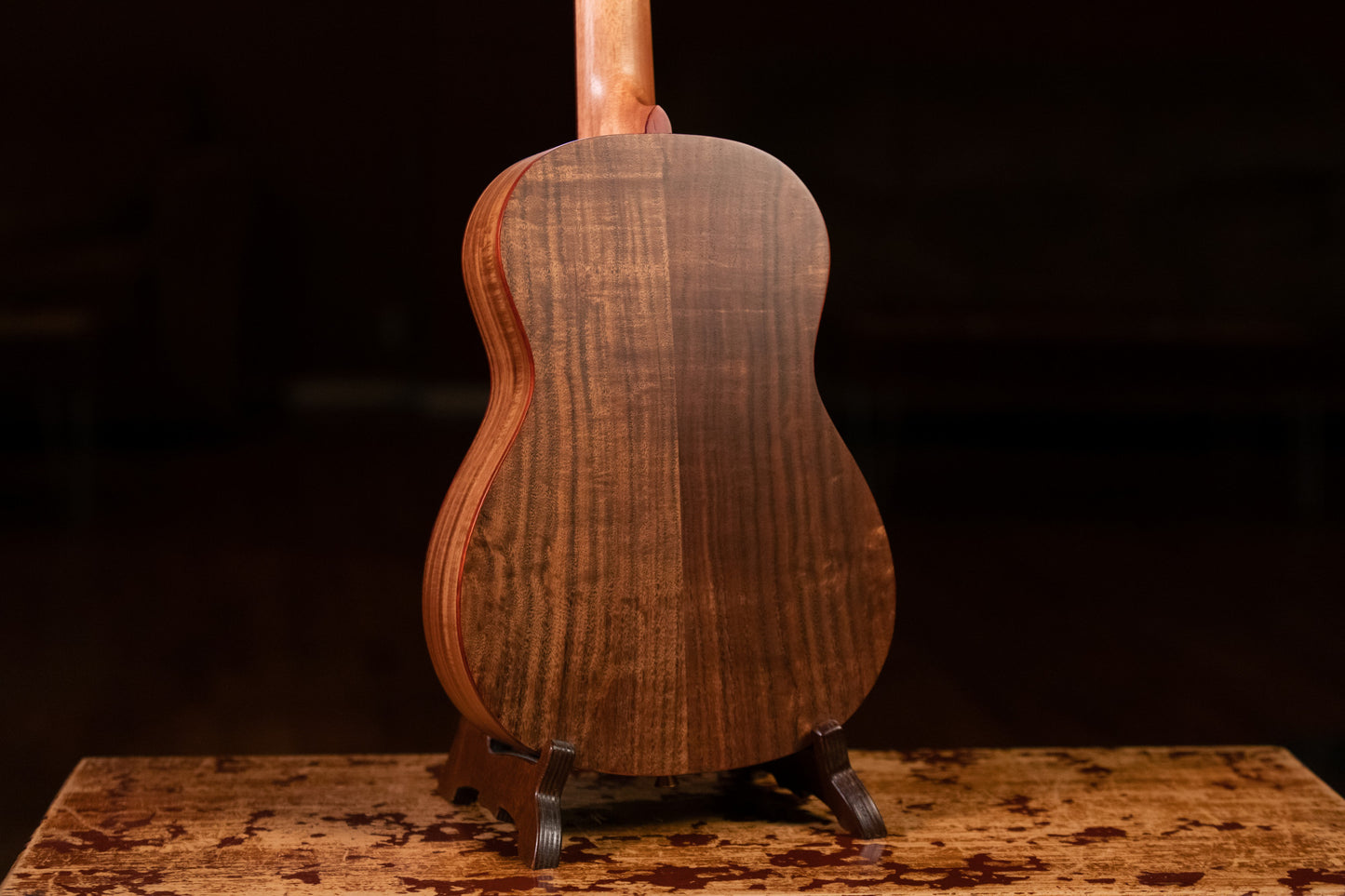 ORTEGA Timber Series Baritone Ukulele 4 String - Acacia Natural + Bag