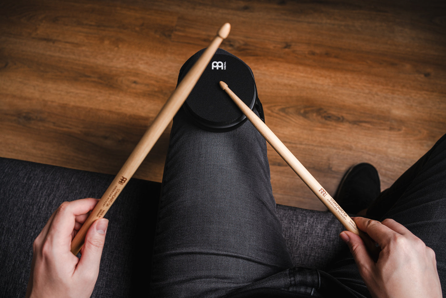 MEINL Cymbals 4" Knee Marshmallow Pad - Black