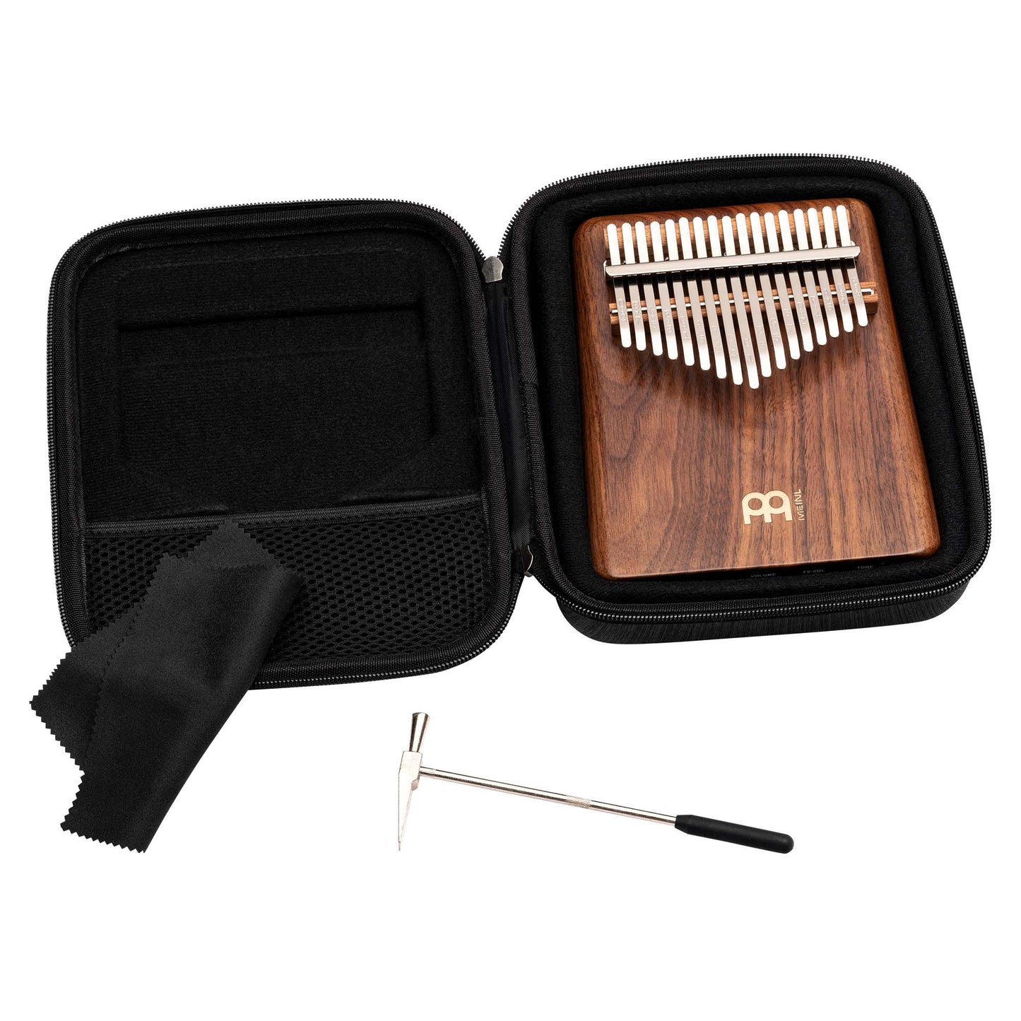 MEINL Percussion Solid Pickup Kalimba - American Walnut