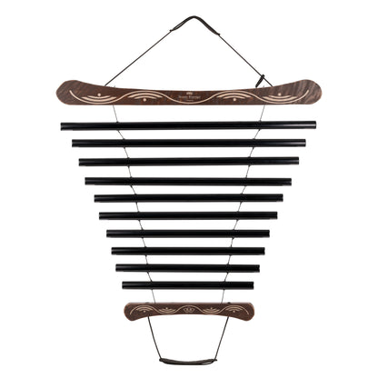 Meinl Sonic Energy Meditation Flow Chime 38"/95 cm - 432 Hz/10 Töne/E Moll - Schwarz