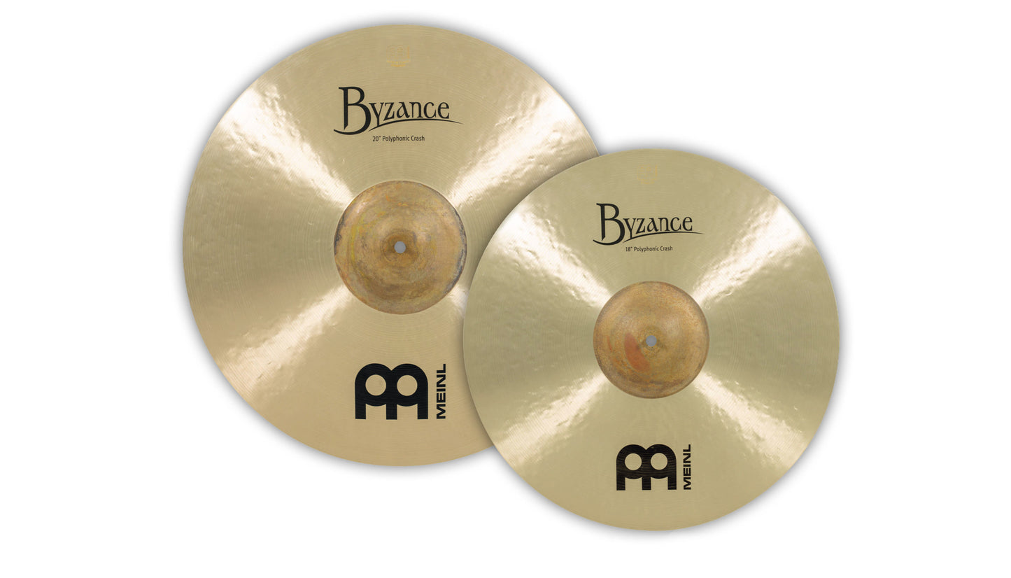 MEINL Cymbals Byzance Traditional Crash Pack