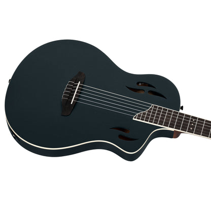 ORTEGA TourPlayer DeLuxe Nylon String Guitar 6-String - Spruce Black + Gig Bag