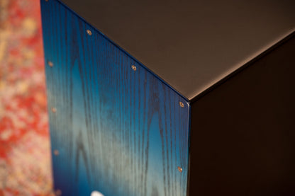 MEINL Percussion Headliner® Series Snare Cajon - Pacific Blue Fade