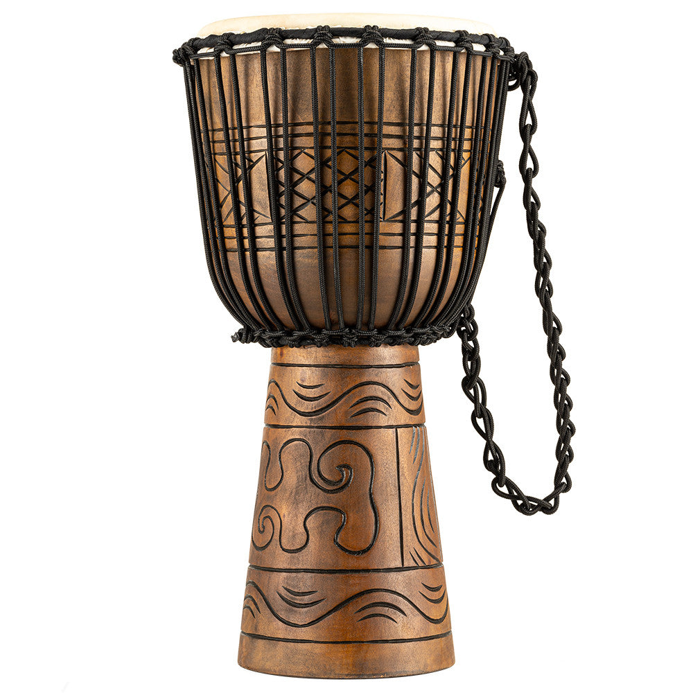 MEINL Percussion Headliner Rope Tuned Artifact Series Djembe - 12"