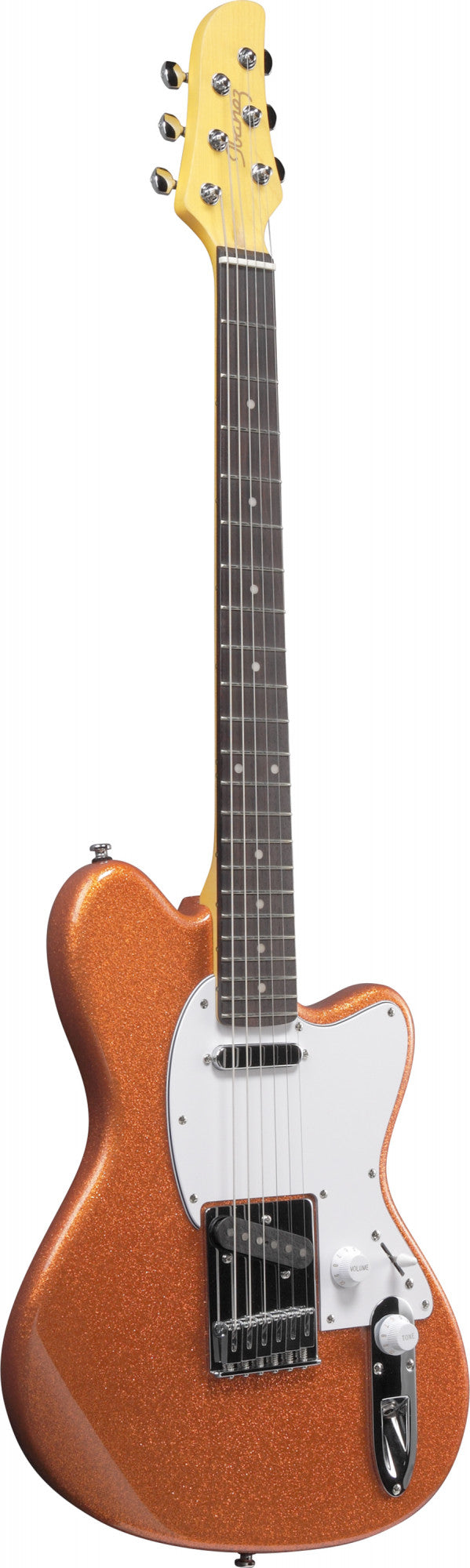 IBANEZ Yvette Young Signature E-Guitar 6 String - Orange Cream Sparkle