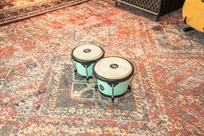 MEINL Percussion Journey Series Bongo 6 1/2" Macho & 7 1/2" Hembra - Seafoam Green