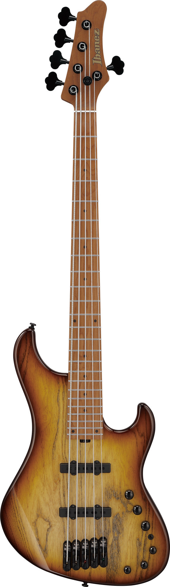 IBANEZ MODE E-Bass 5-String - Natural Stained Amber Burst + Gigbag