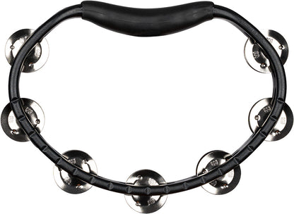 MEINL Percussion Headliner® Series Molded ABS Dual-Row Tambourine - Black