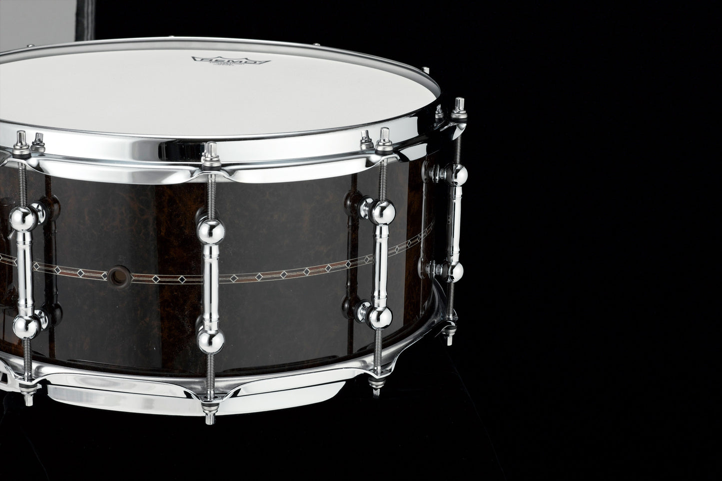 TAMA STAR Reserve Bubinga/Walnut Snaredrum 14" x 6,5" - Gloss Claro Walnut