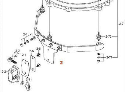 TAMA Starcast Mount (Superstar) - 16"