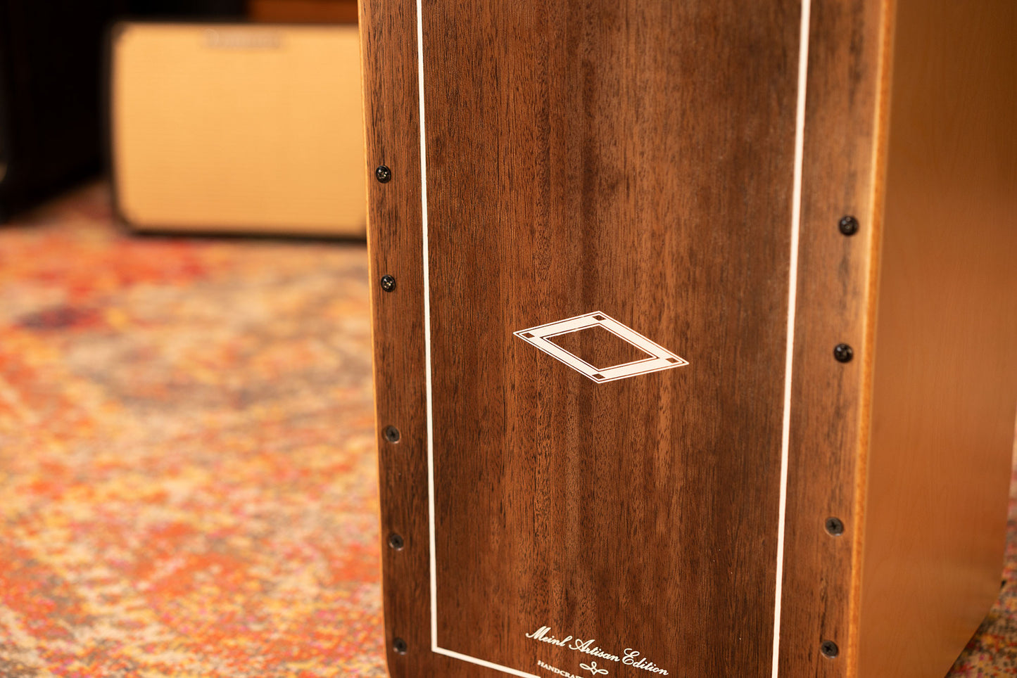 MEINL Percussion Artisan Edition Series String Cajon Minera Line - Brown Eucalyptus